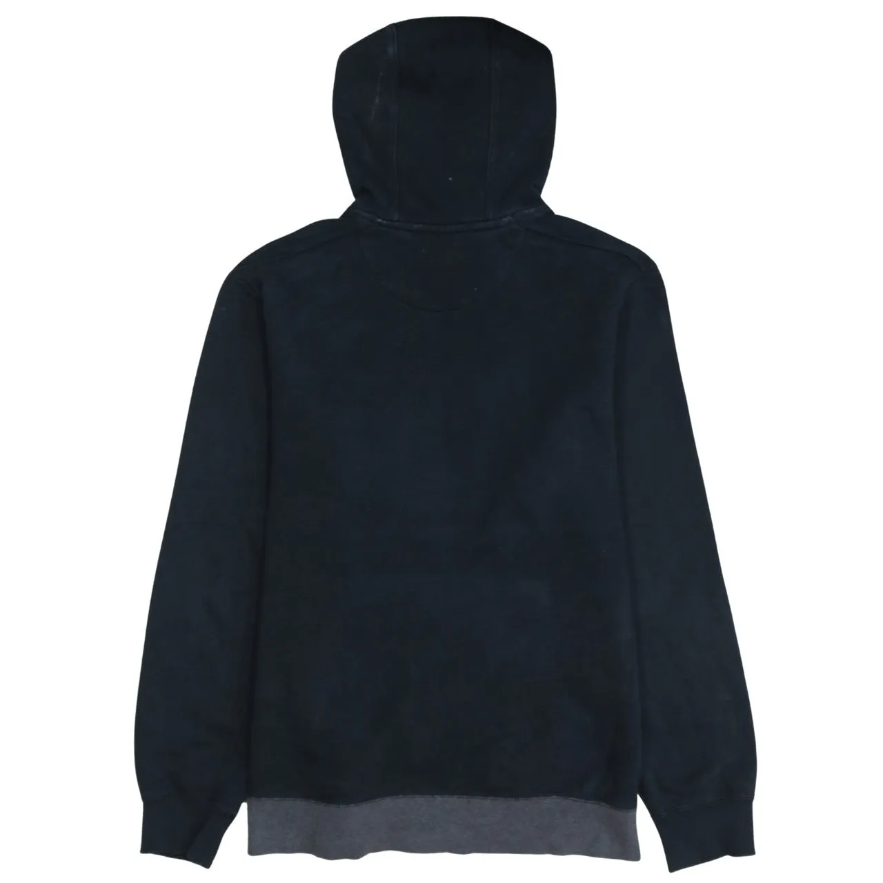 Adidas Black Pullover Hoodie Men's Medium Embroidered Chest Logo Front Pocket Fleece Sweatshirt sold by Vintage Club product image thumbnail 2