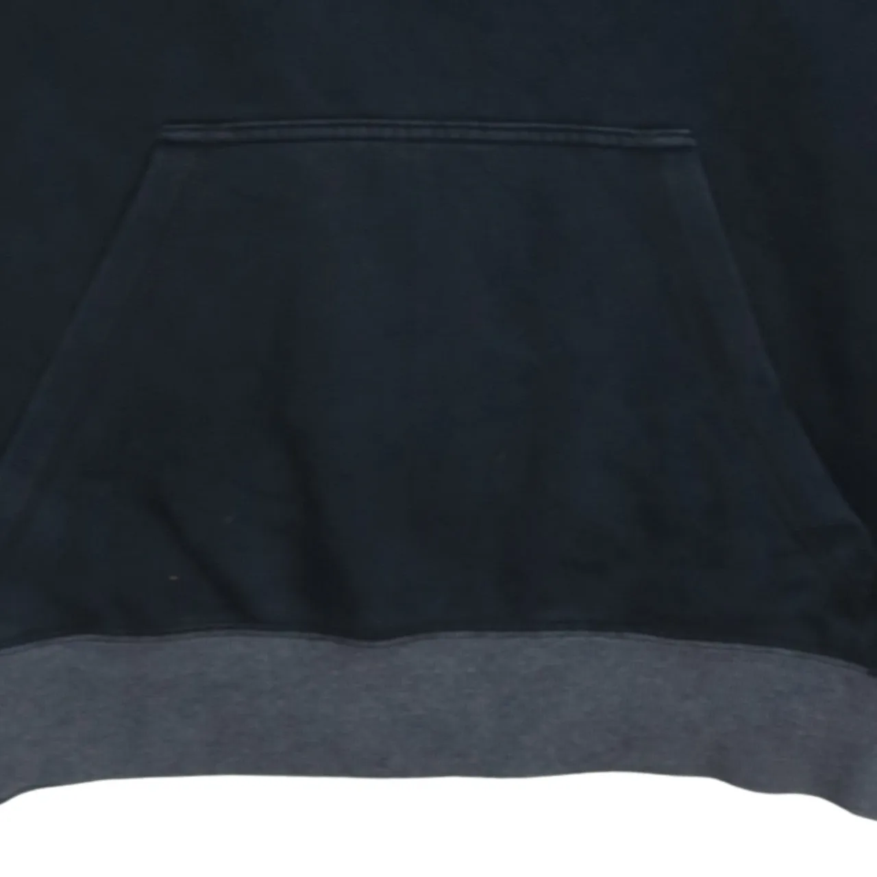 Adidas Black Pullover Hoodie Men's Medium Embroidered Chest Logo Front Pocket Fleece Sweatshirt sold by Vintage Club product image thumbnail 4