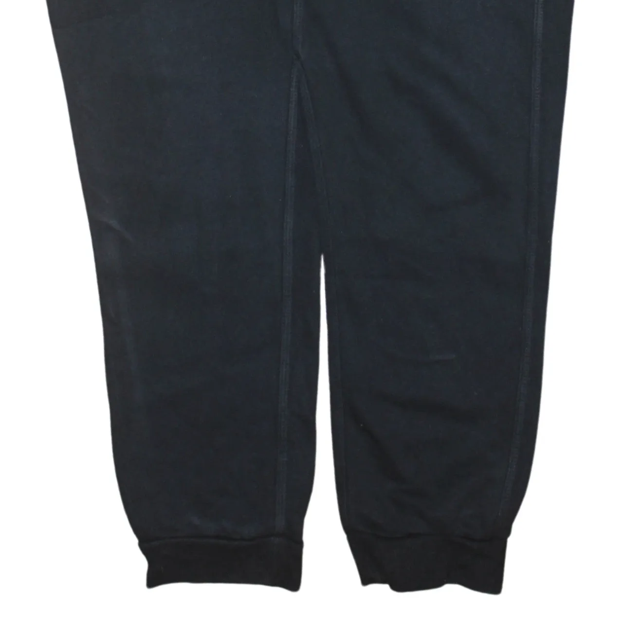 Nike Black Joggers Men’s Large Elastic Waist Cuffed Hem Embroidered Swoosh Sweatpants sold by Vintage Club product image thumbnail 4