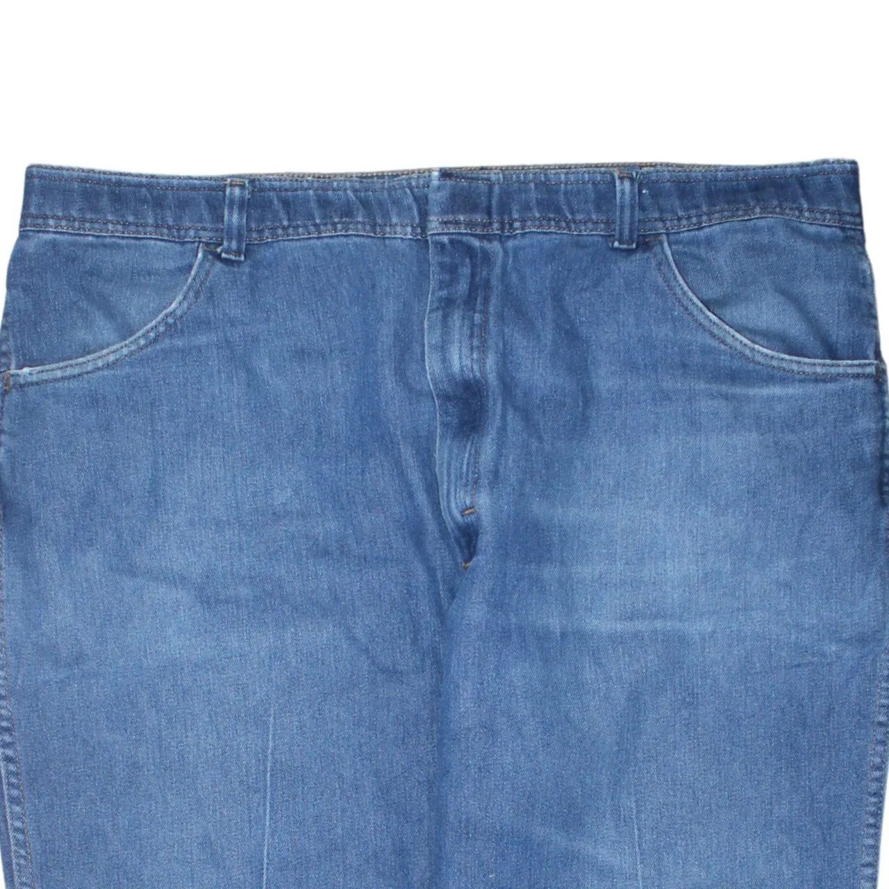 Wrangler Light Blue Jeans Men's 42 Straight Leg Five Pocket Classic Denim Trousers sold by Vintage Club product image thumbnail 3