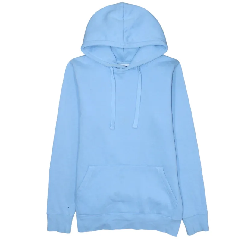 Russell Athletic Light Blue Hoodie Women’s Medium Pullover Front Pocket Plain Sweater made by Russell Athletic