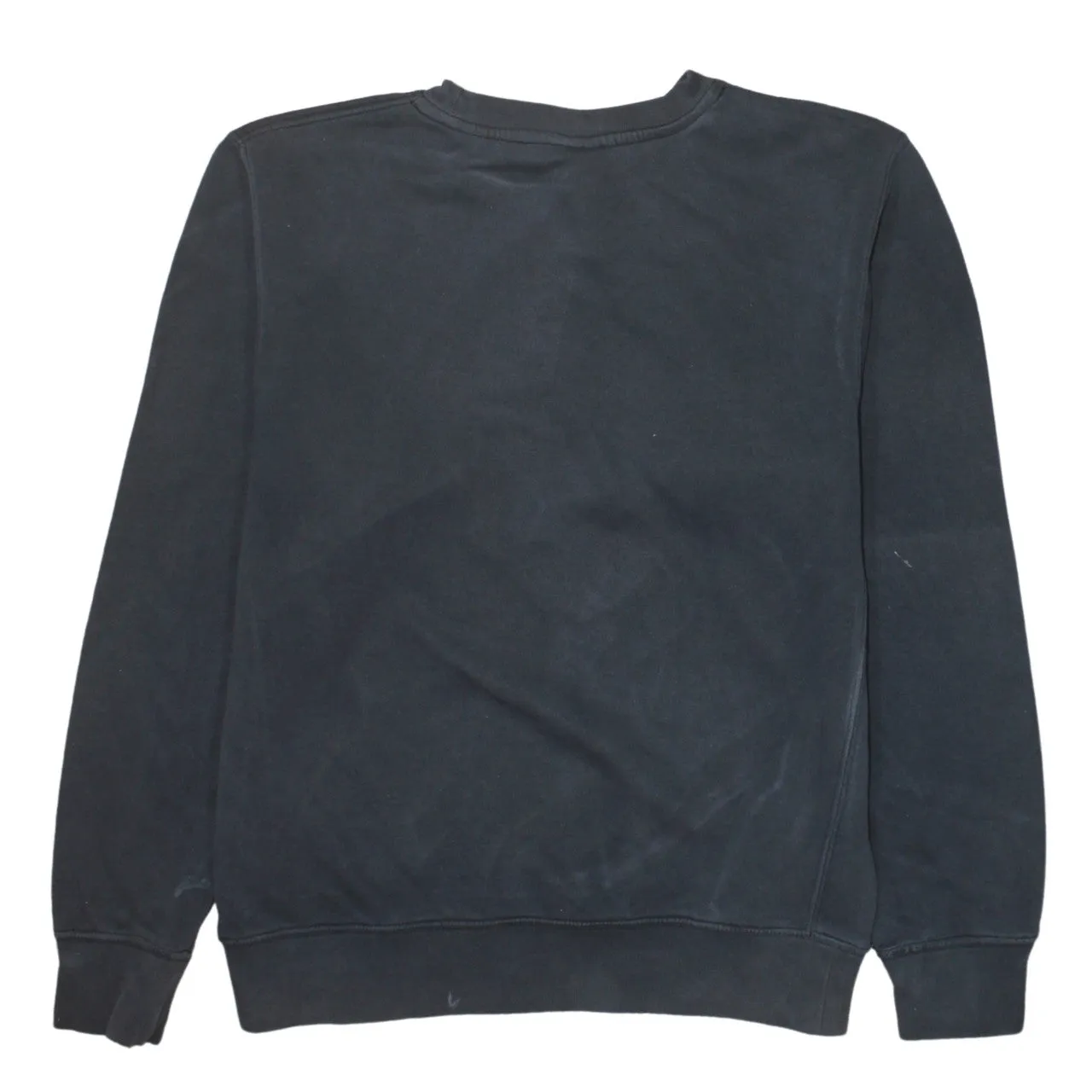 Nike Black Sweatshirt Men's XSmall Printed Swoosh Logo Crewneck Pullover Fleece Top sold by Vintage Club product image thumbnail 2