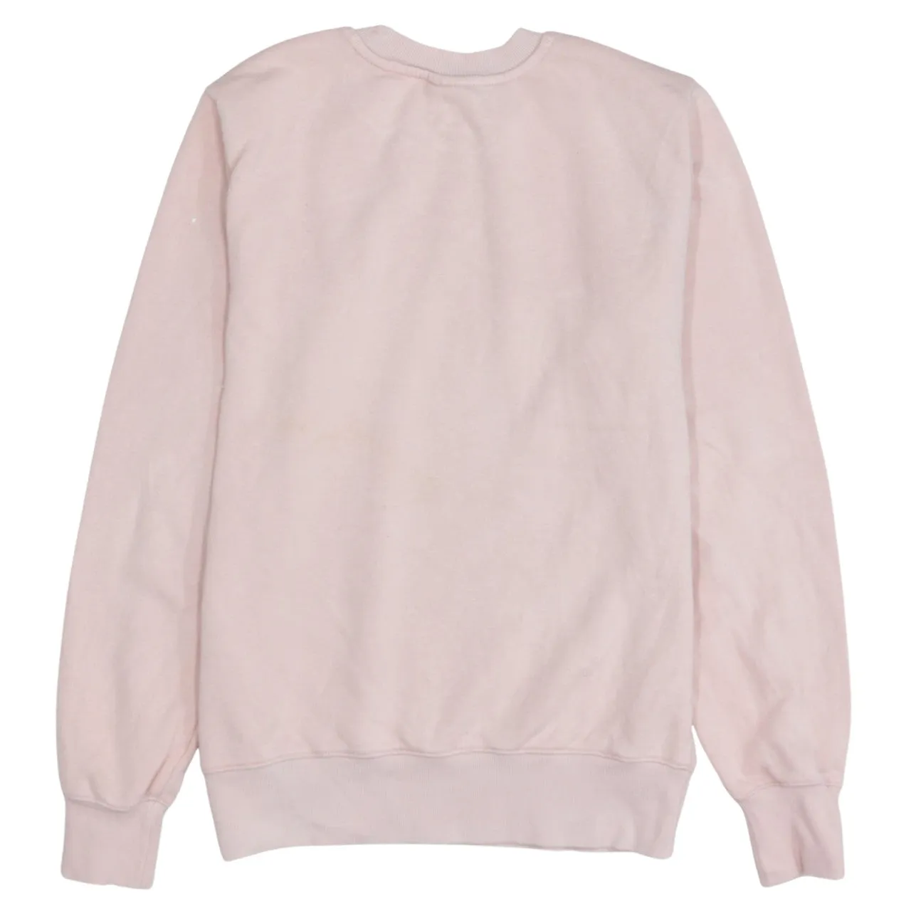 Champion Light Pink Sweatshirt Women's Small Printed Logo Crewneck Pullover Top sold by Vintage Club product image thumbnail 2