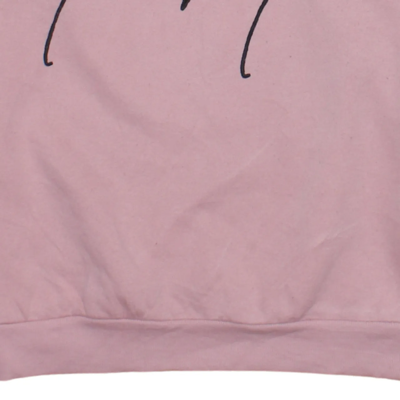 Disney Pink Minnie Mouse Sweatshirt Women's XSmall Printed Logo Colour Block Pullover Top sold by Vintage Club product image thumbnail 4