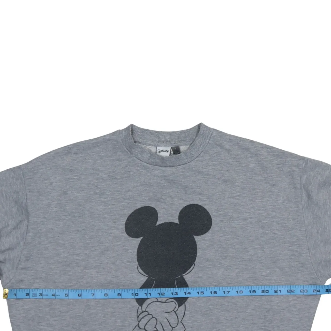 Disney Grey Sweatshirt Men's Small Mickey Mouse Printed Graphic Crewneck Pullover Top sold by Vintage Club product image thumbnail 5