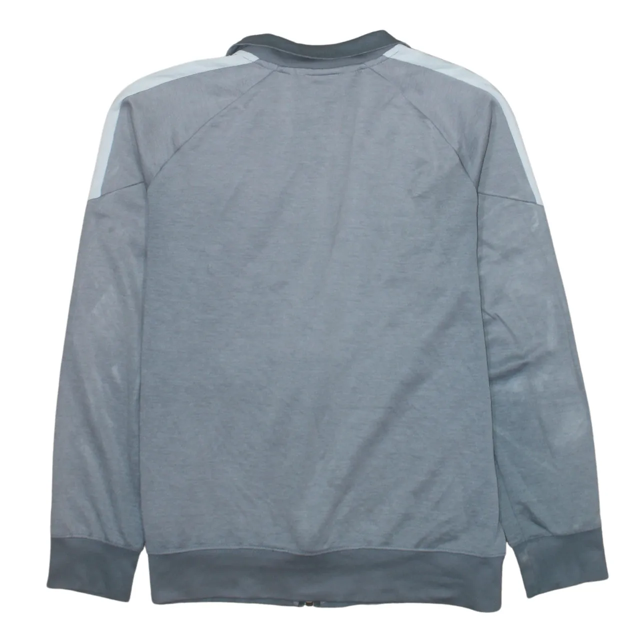 Nike Grey Track Jacket Men's Medium Dri-Fit Full Zip Embroidered Swoosh Pockets Top sold by Vintage Club product image thumbnail 2