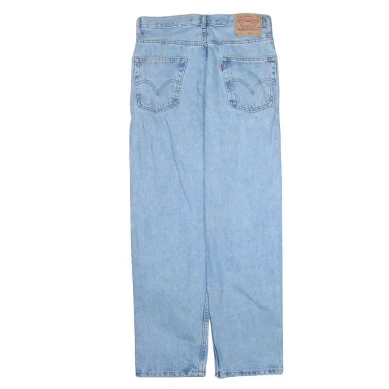Levi Strauss &Co 90's 550 Straight Leg Baggy Jeans / Pants 38 Blue sold by Vintage Club