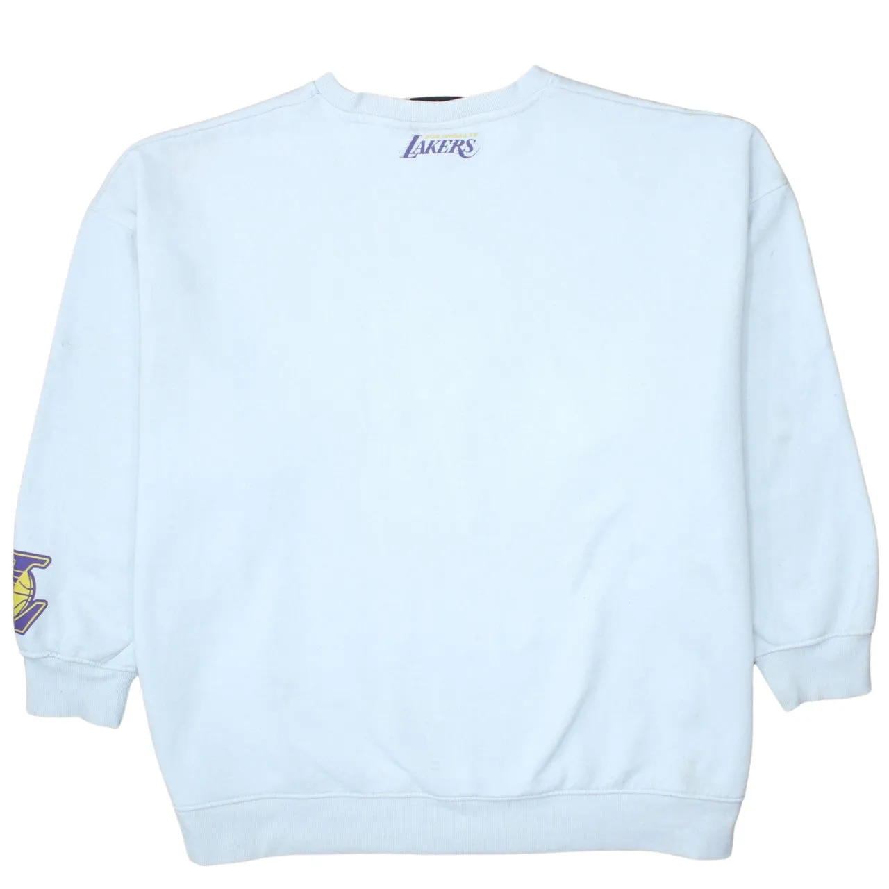 NBA 90's Los Angeles Lakers Crew Neck Sweatshirt XLarge White sold by Vintage Club product image thumbnail 2