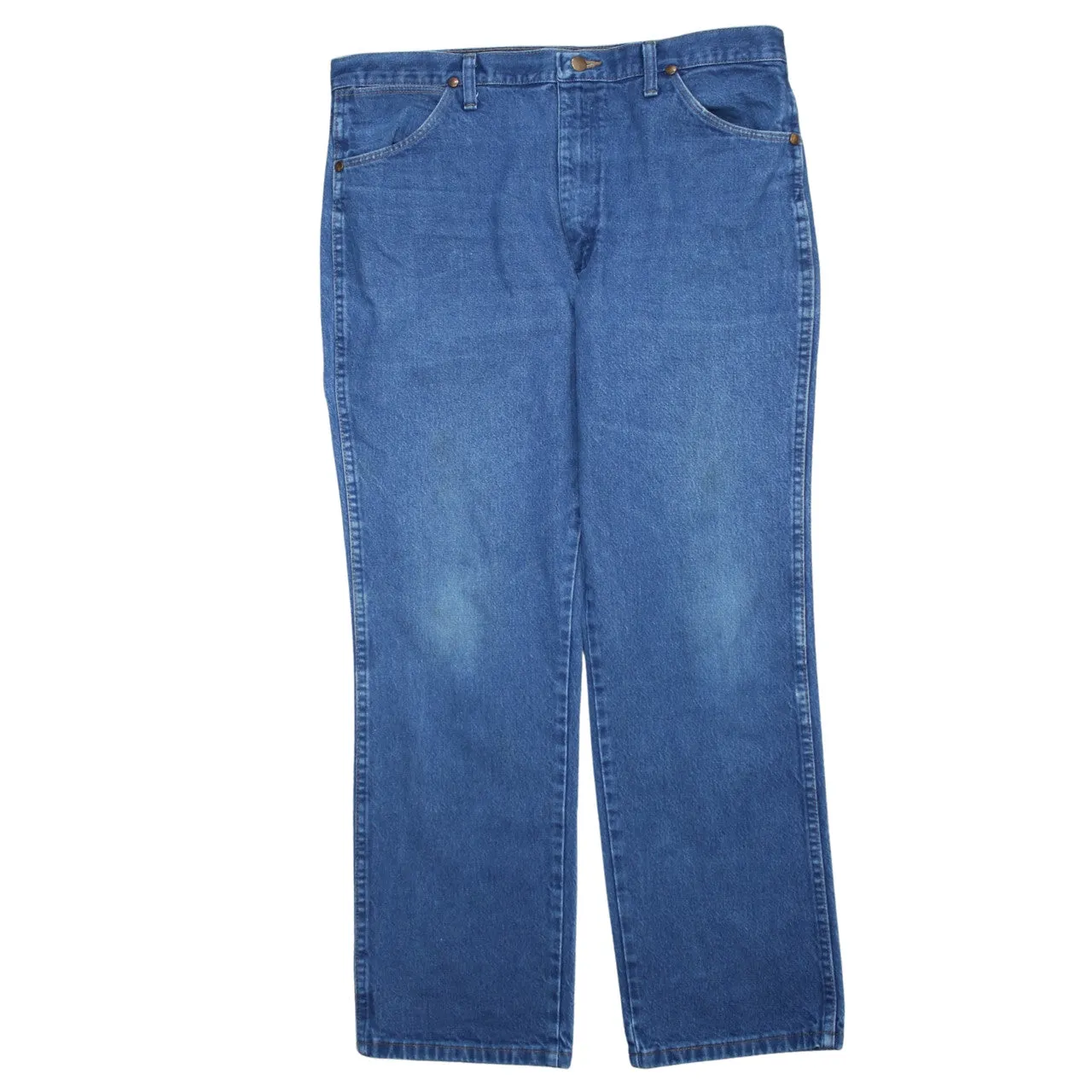 Wrangler 90's Lightwash Straight Leg Baggy Jeans / Pants 36 Blue sold by Vintage Club product image thumbnail 2