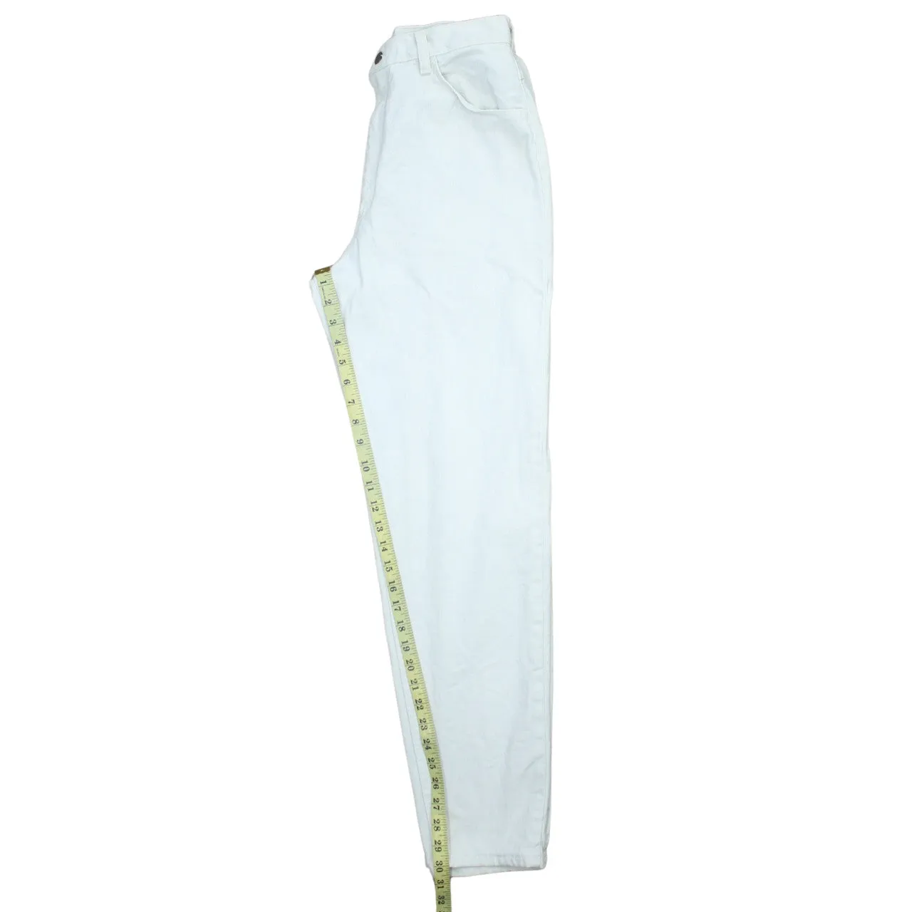 Wrangler 90's Lightweight Casual Trousers / Pants 28 White sold by Vintage Club product image thumbnail 5