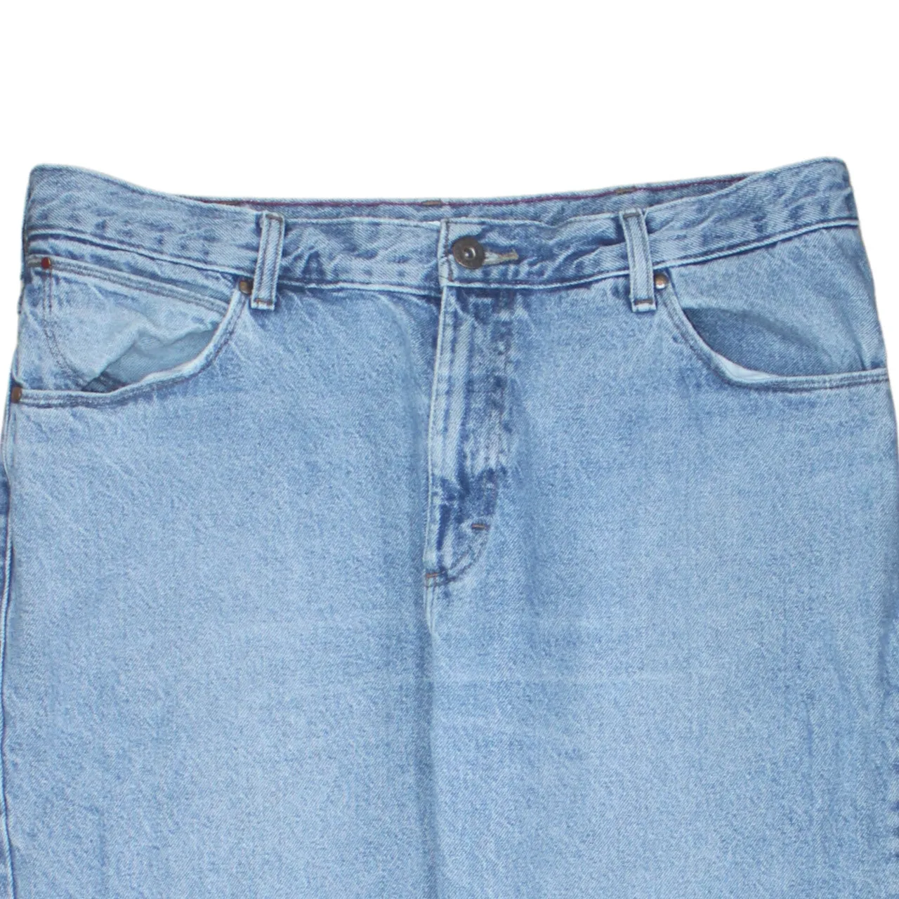 Wrangler 90's Lightwash Straight Leg Baggy Jeans / Pants 38 Blue sold by Vintage Club product image thumbnail 3