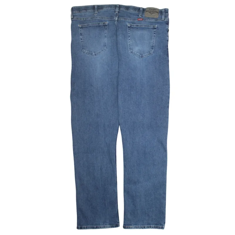 Wrangler 90's Lightwash Straight Leg Baggy Jeans / Pants 40 Blue sold by Vintage Club