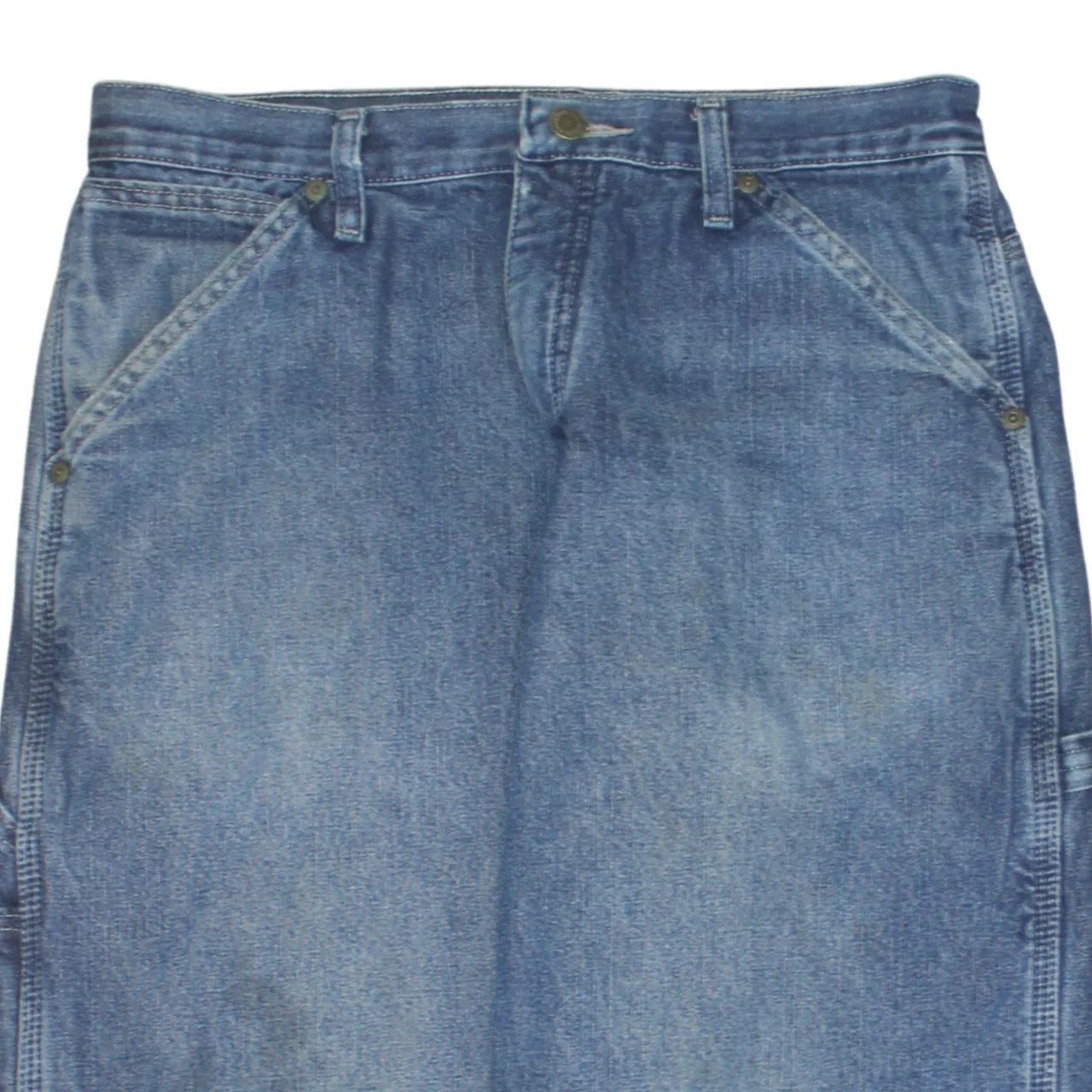 Wrangler 90's Lightwash Straight Leg Baggy Jeans / Pants 30 Blue sold by Vintage Club product image thumbnail 3