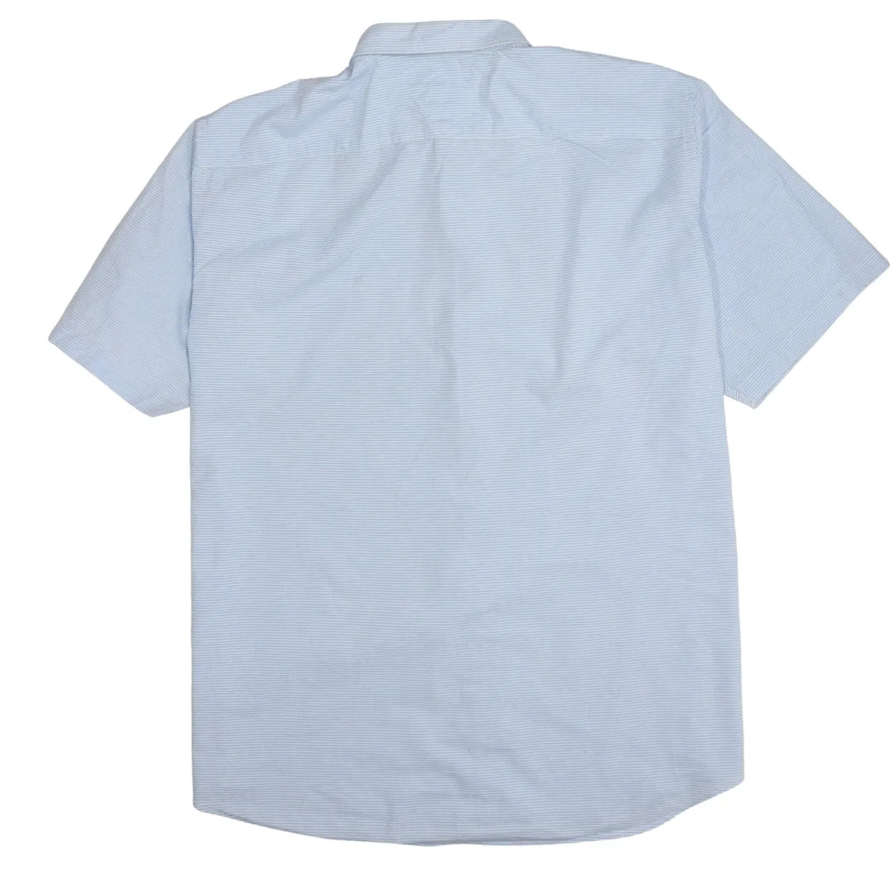 Tommy Hilfiger 90's Short Sleeves Button Up T Shirt XXLarge (2XL) Blue sold by Vintage Club product image thumbnail 2