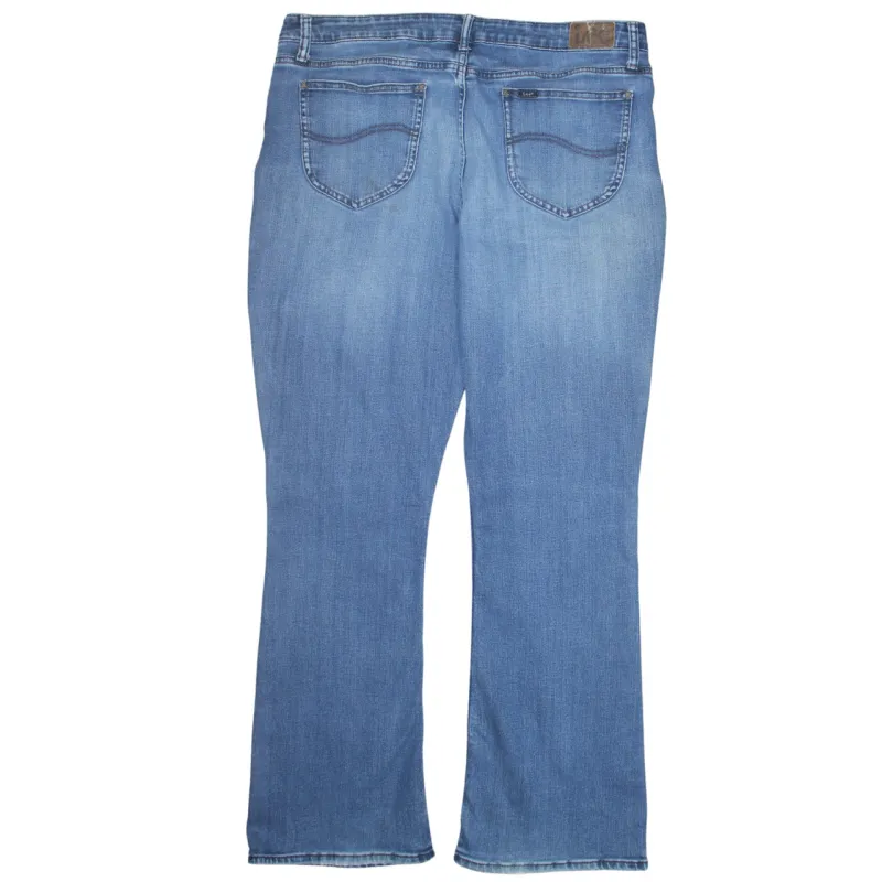 Lee 90's Lightwash Straight Leg Baggy Jeans / Pants 38 Blue sold by Vintage Club