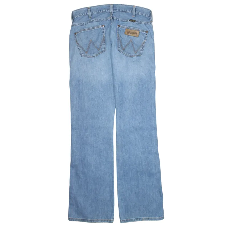Wrangler 90's Lightwash Straight Leg Baggy Jeans / Pants 30 Blue sold by Vintage Club