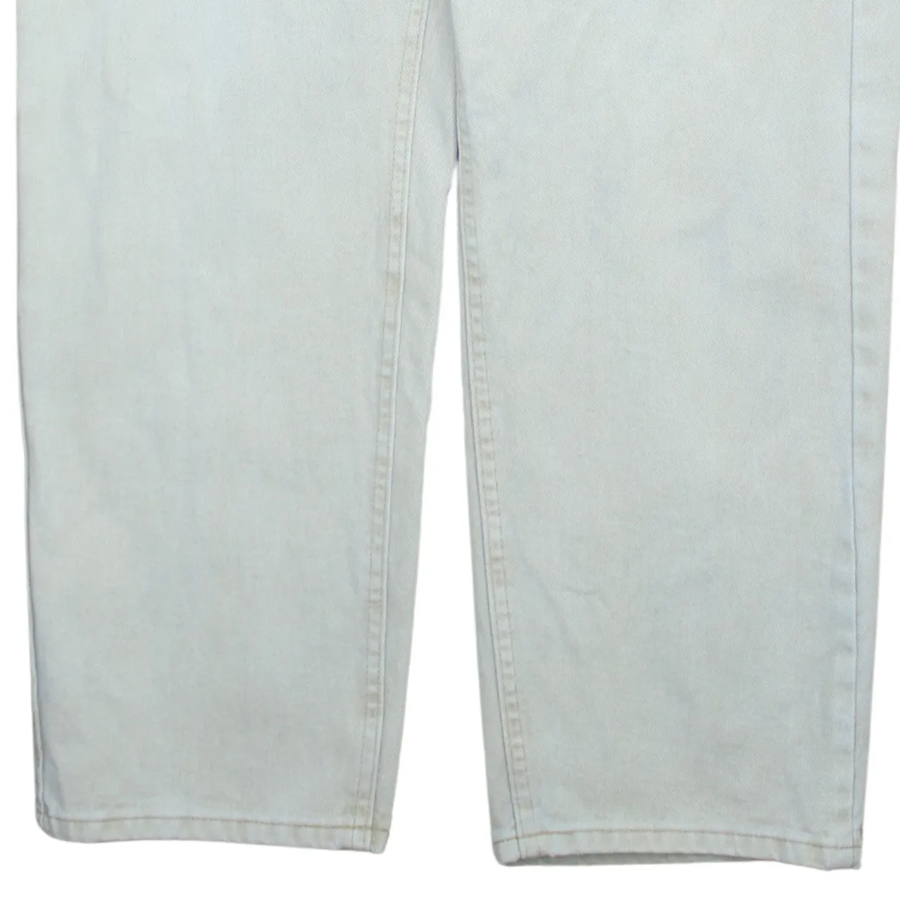 Lee 90's Lightweight Straight Leg Baggy Trousers / Pants 38 Beige Cream sold by Vintage Club product image thumbnail 4