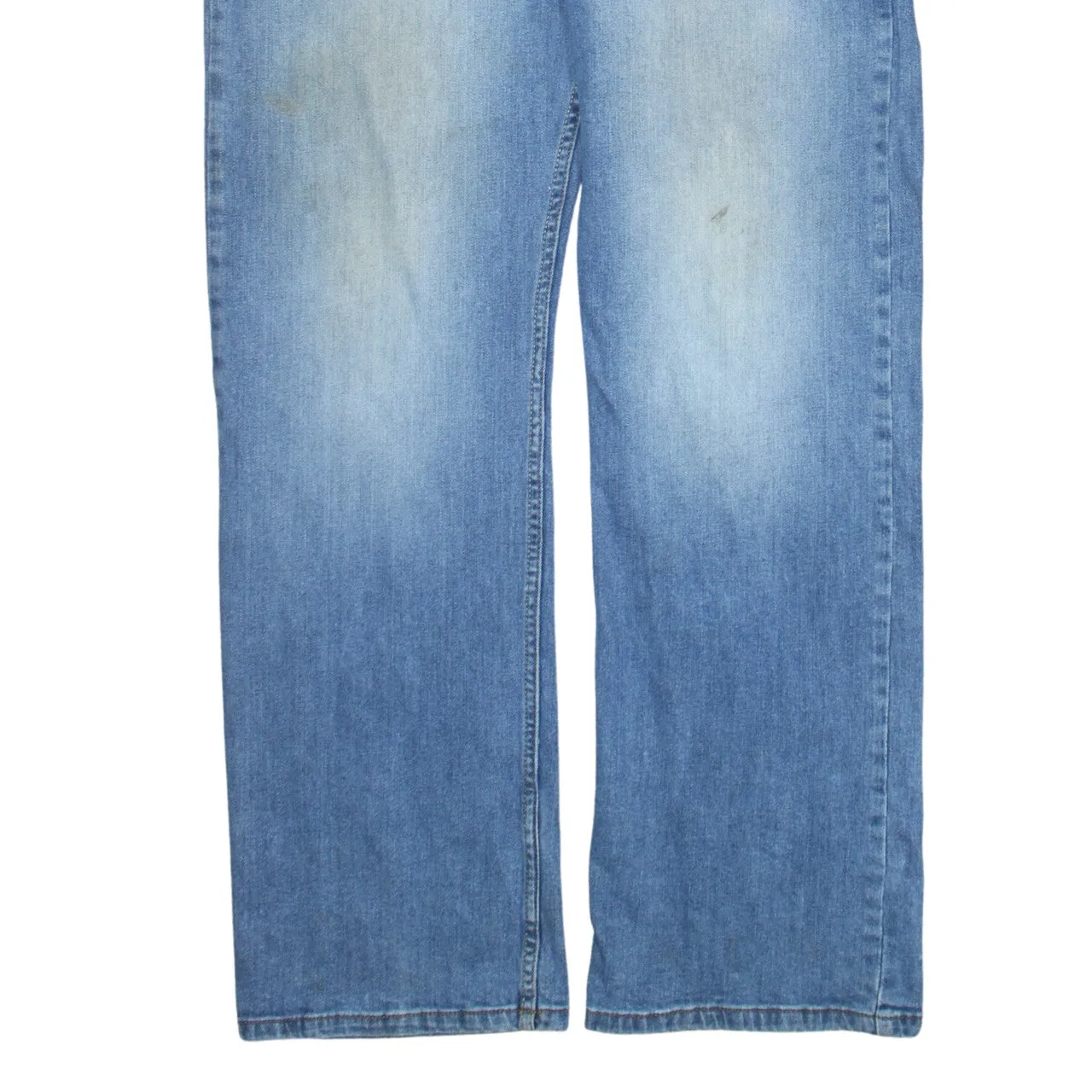 Wrangler 90's Lightwash Straight Leg Baggy Jeans / Pants 34 Blue sold by Vintage Club product image thumbnail 4