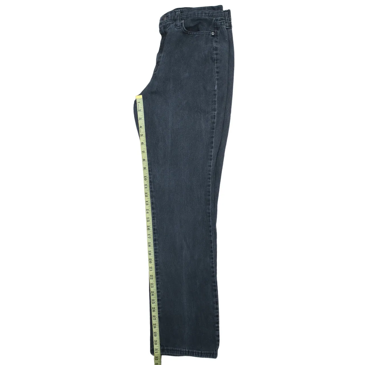 Lee 90's Lightwash Straight Leg Baggy Jeans / Pants 30 Black sold by Vintage Club product image thumbnail 5