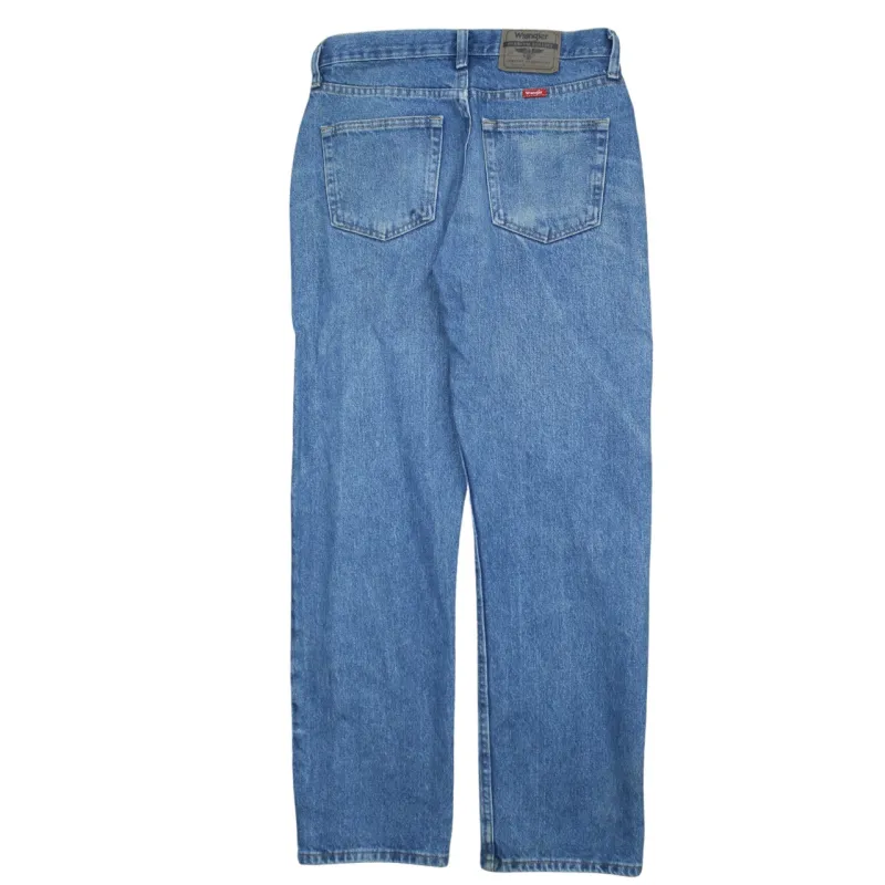 Wrangler 90's Lightwash Straight Leg Baggy Jeans / Pants 30 Blue sold by Vintage Club
