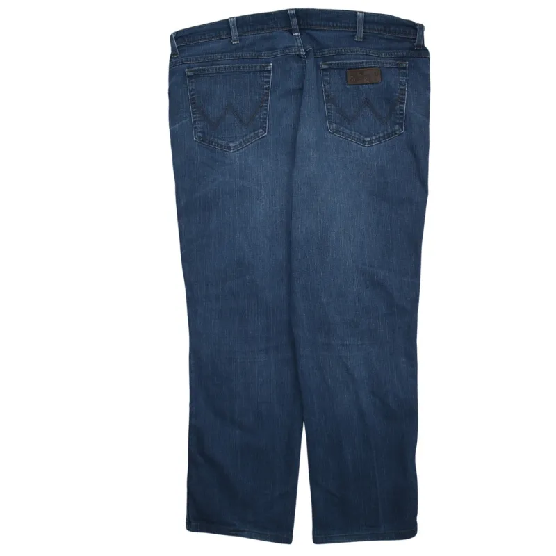 Wrangler 90's Lightwash Straight Leg Baggy Jeans / Pants 42 Blue sold by Vintage Club