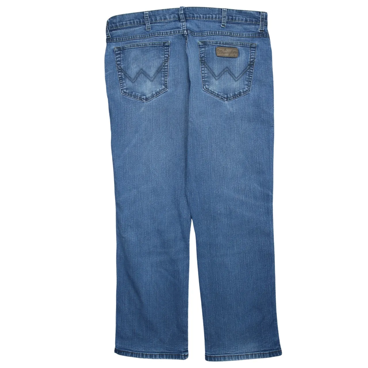 Wrangler 90's Lightwash Straight Leg Baggy Jeans / Pants 40 Blue sold by Vintage Club