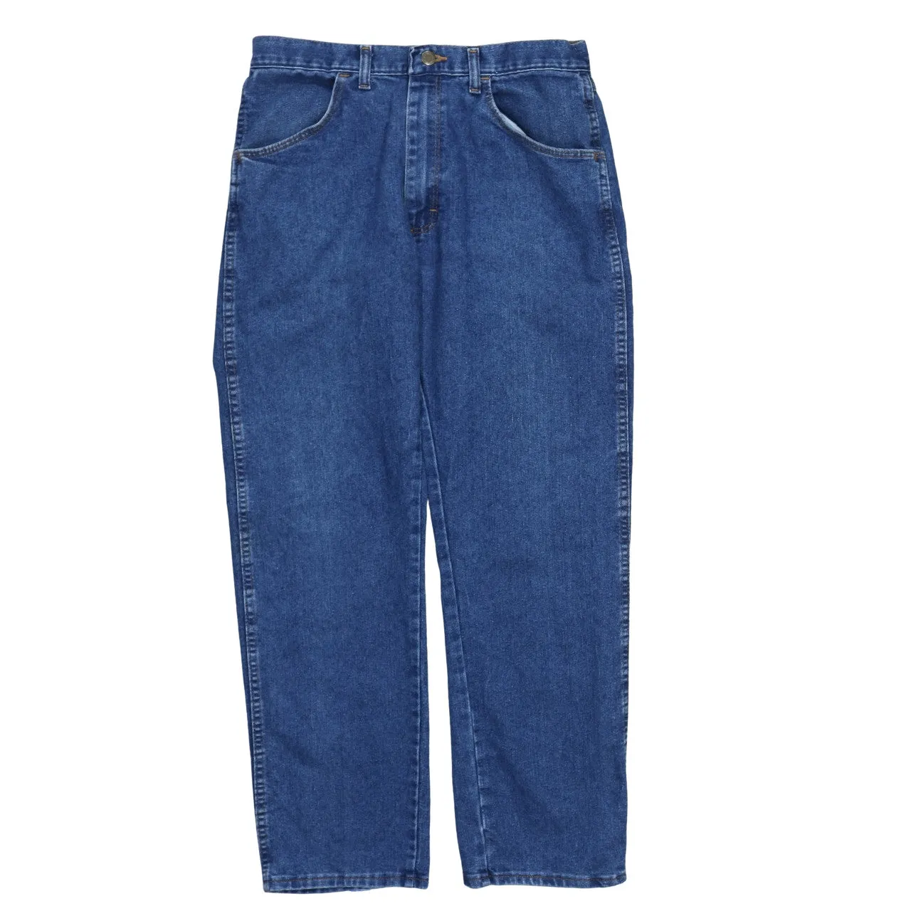Wrangler 90's Lightwash Straight Leg Baggy Jeans / Pants 34 Blue sold by Vintage Club product image thumbnail 2