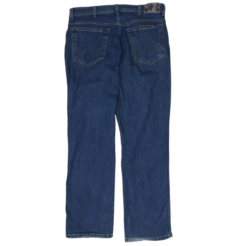 Wrangler 90's Lightwash Straight Leg Baggy Jeans / Pants 36 Blue sold by Vintage Club