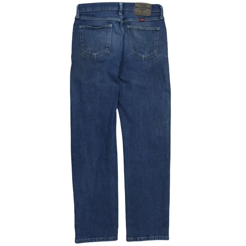 Wrangler 90's Lightwash Straight Leg Baggy Jeans / Pants 30 Blue made by Wrangler