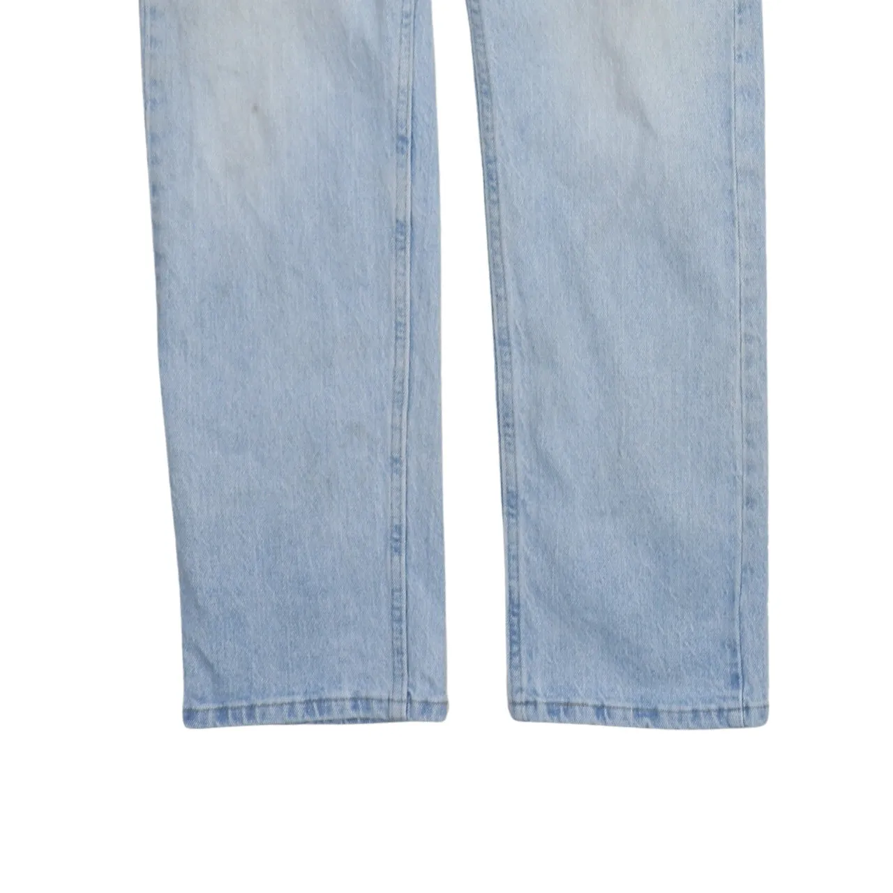 Wrangler 90's Lightwash Straight Leg Baggy Jeans / Pants 29 Blue sold by Vintage Club product image thumbnail 4
