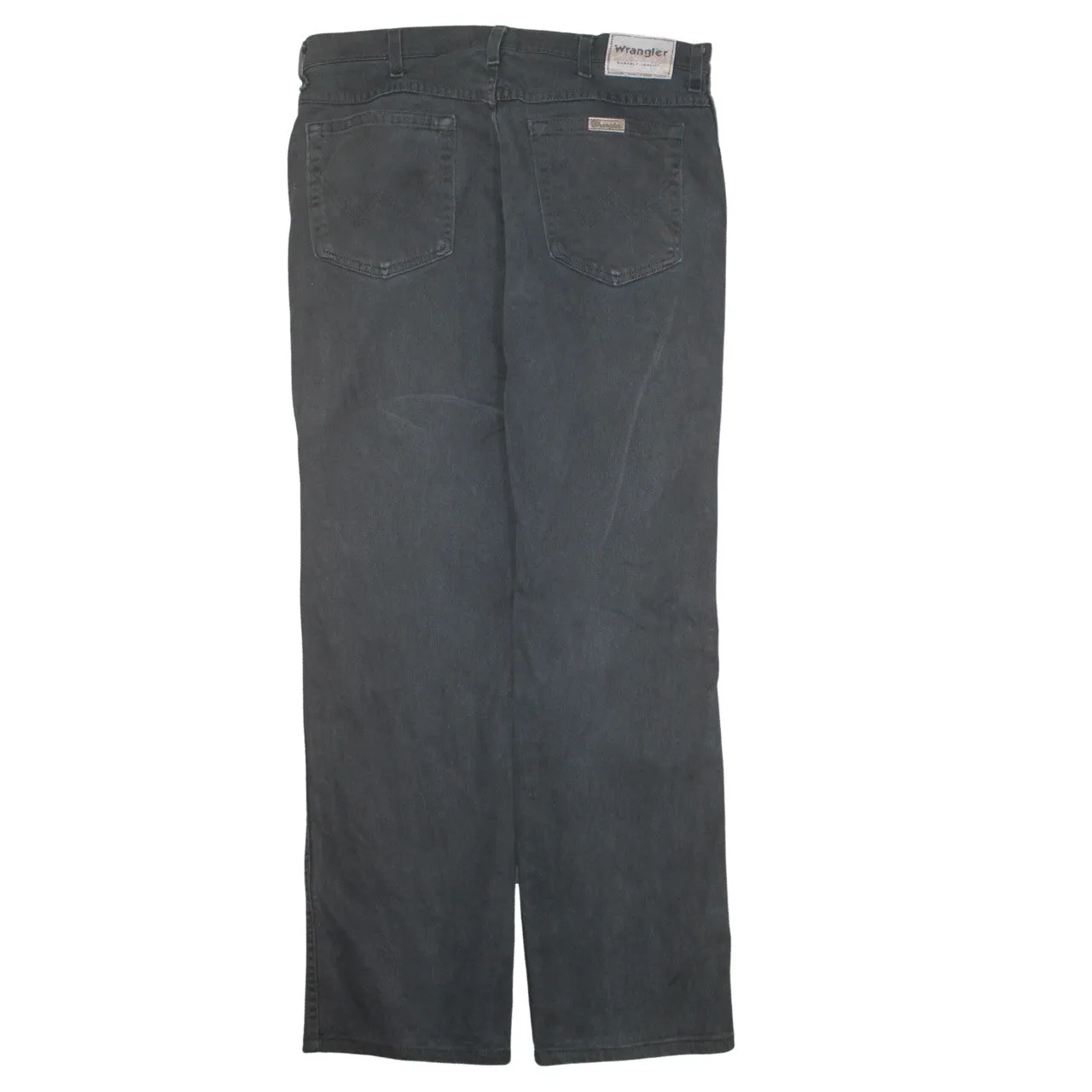 Wrangler 90's Lightwash Straight Leg Baggy Jeans / Pants 36 Black sold by Vintage Club