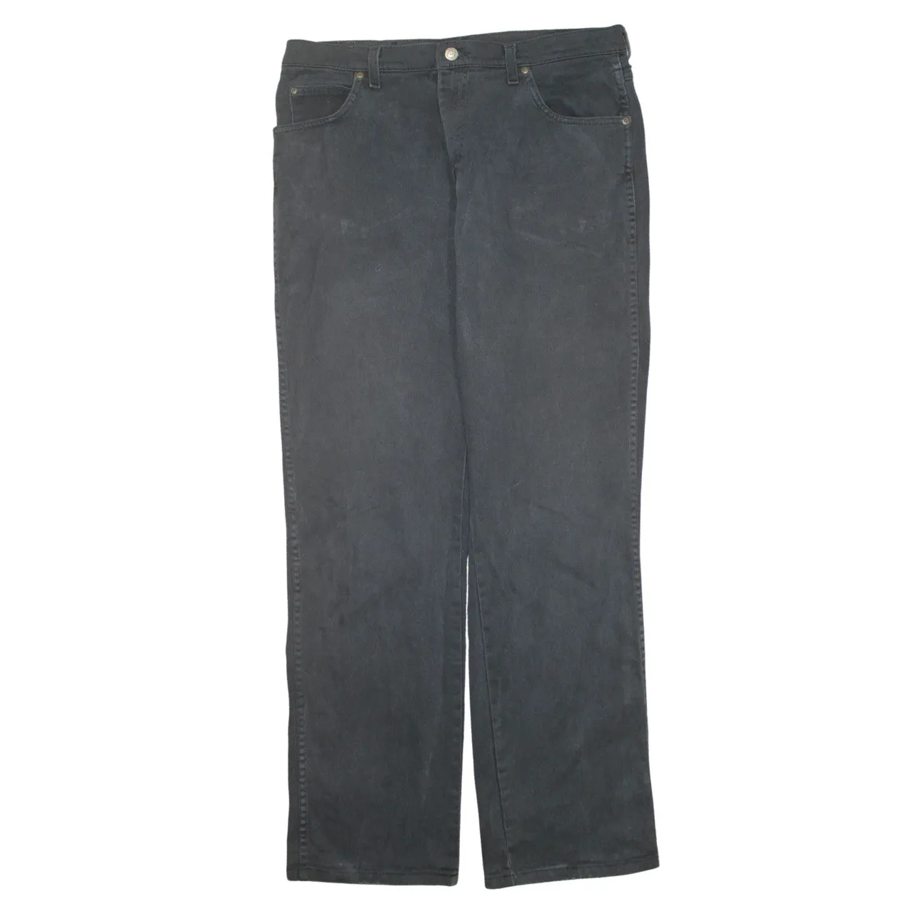 Wrangler 90's Lightwash Straight Leg Baggy Jeans / Pants 36 Black sold by Vintage Club product image thumbnail 2