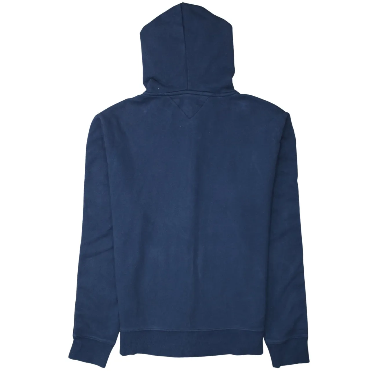 Tommy Hilfiger 90's Drawstring Pockets Full Zip Up Hoodie XLarge Navy Blue sold by Vintage Club product image thumbnail 2