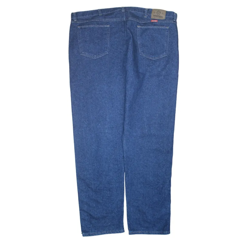 Wrangler 90's Lightwash Straight Leg Baggy Jeans / Pants 46 Blue sold by Vintage Club