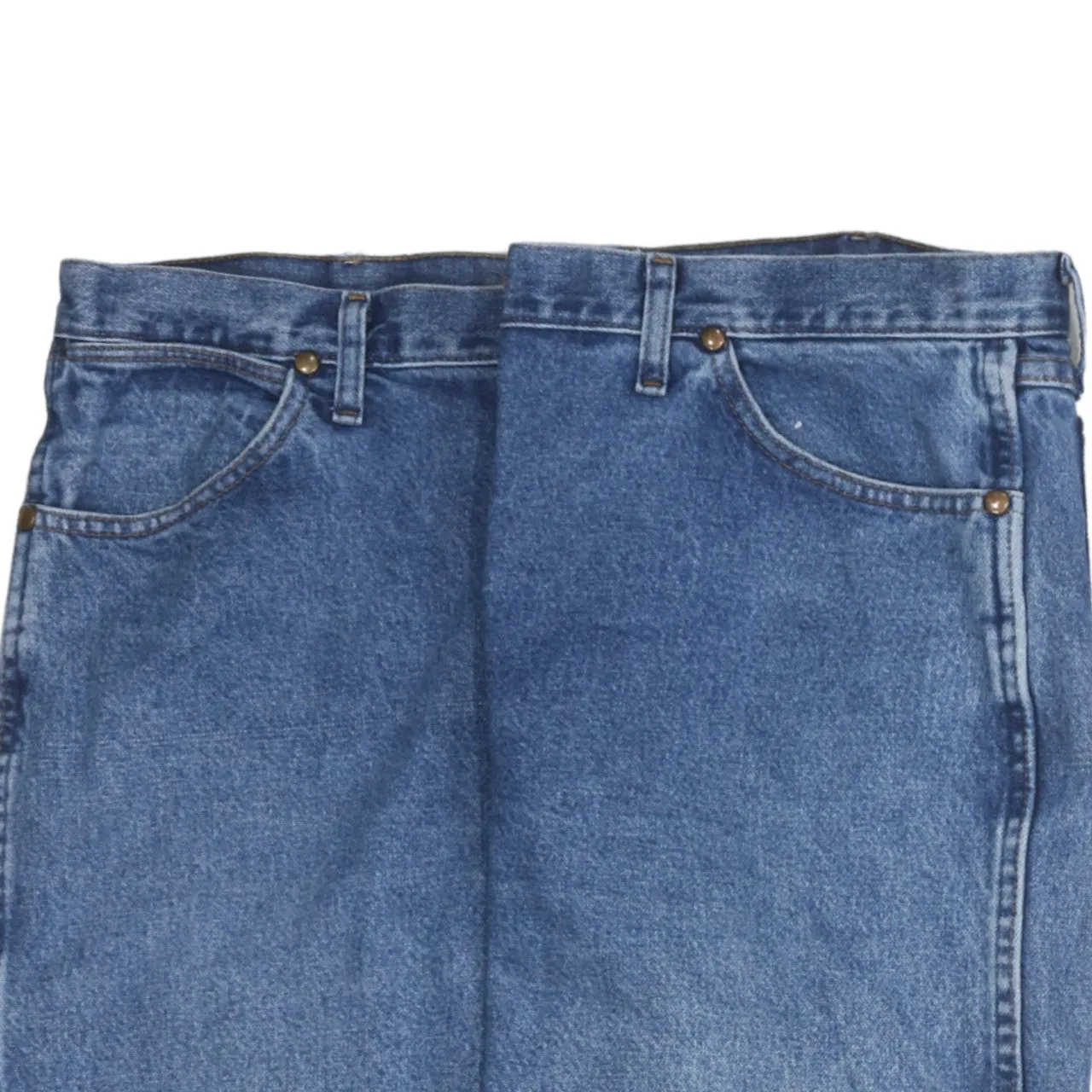 Wrangler 90's Lightwash Straight Leg Baggy Jeans / Pants 40 Blue sold by Vintage Club product image thumbnail 3