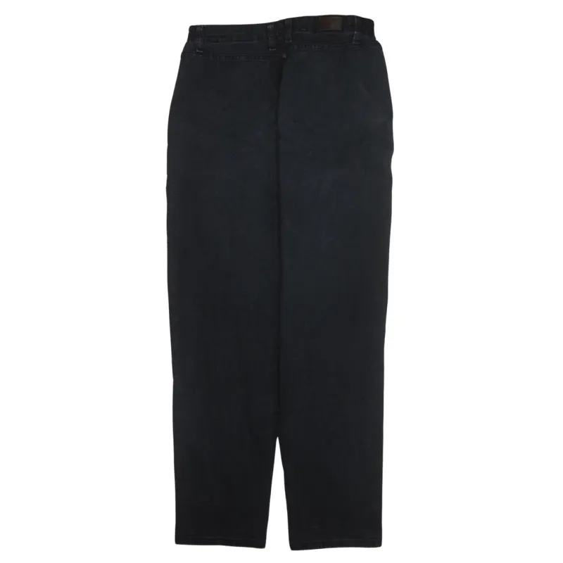 Lee 90's Lightwash Straight Leg Baggy Jeans / Pants 34 Black sold by Vintage Club