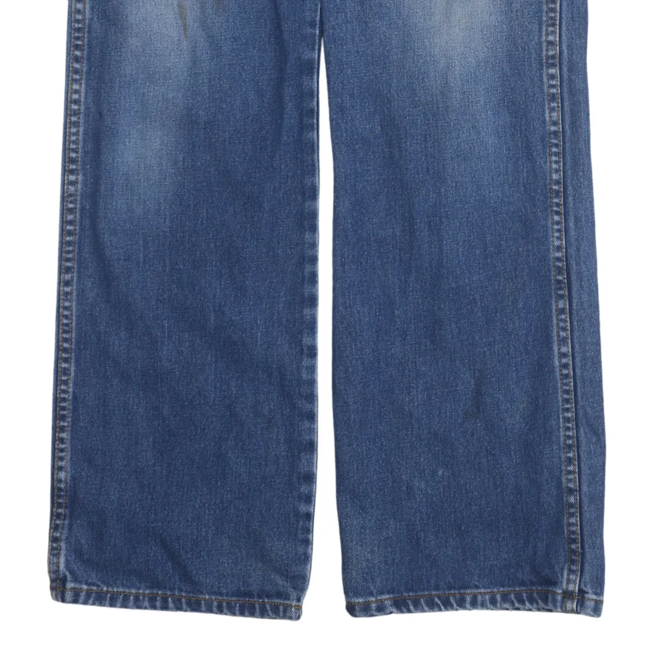 Wrangler 90's Lightwash Straight Leg Baggy Jeans / Pants 32 Blue sold by Vintage Club product image thumbnail 4