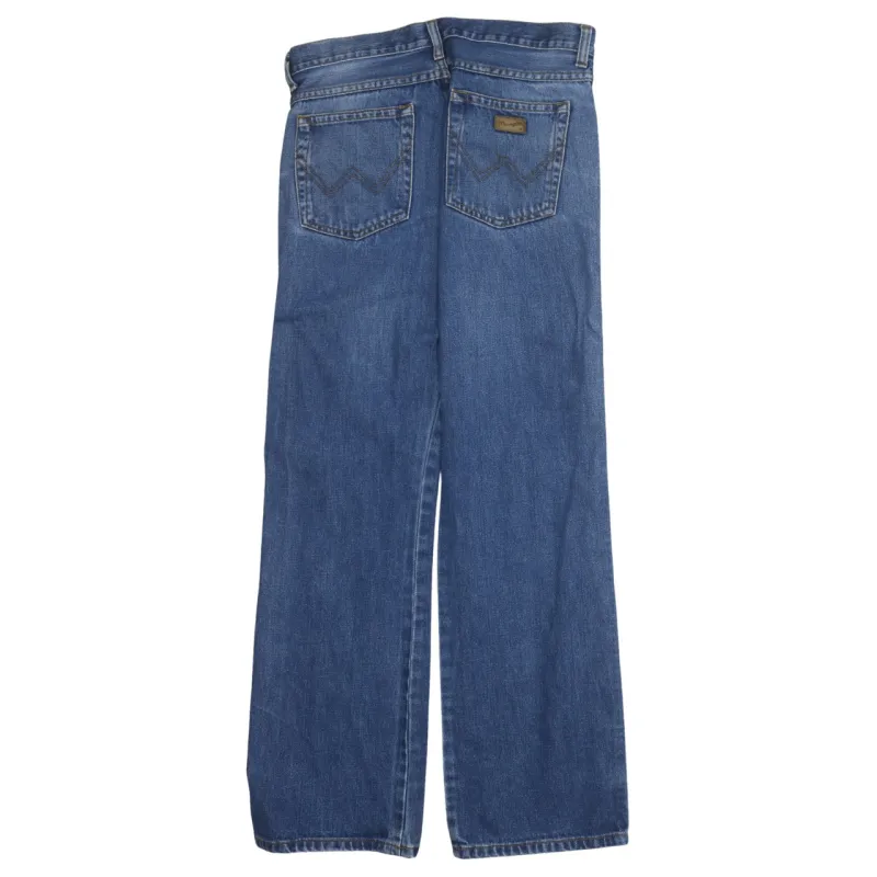 Wrangler 90's Lightwash Straight Leg Baggy Jeans / Pants 32 Blue sold by Vintage Club