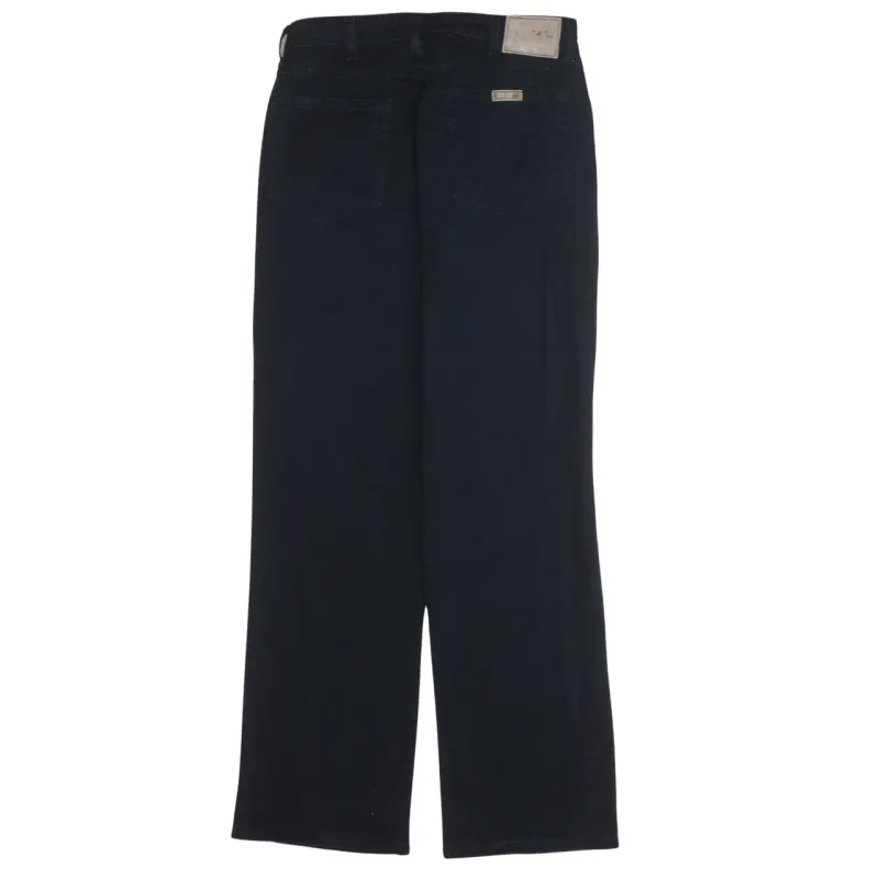 Wrangler 90's Lightwash Straight Leg Baggy Jeans / Pants 31 Black sold by Vintage Club