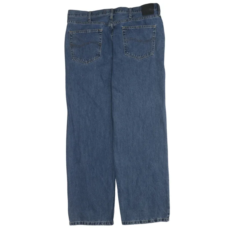 Lee 90's Relaxed Fit Straight Leg Baggy Jeans / Pants 38 Blue sold by Vintage Club