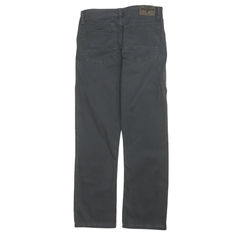 Wrangler 90's Lightweight Straight Leg Baggy Trousers / Pants 32 Black sold by Vintage Club