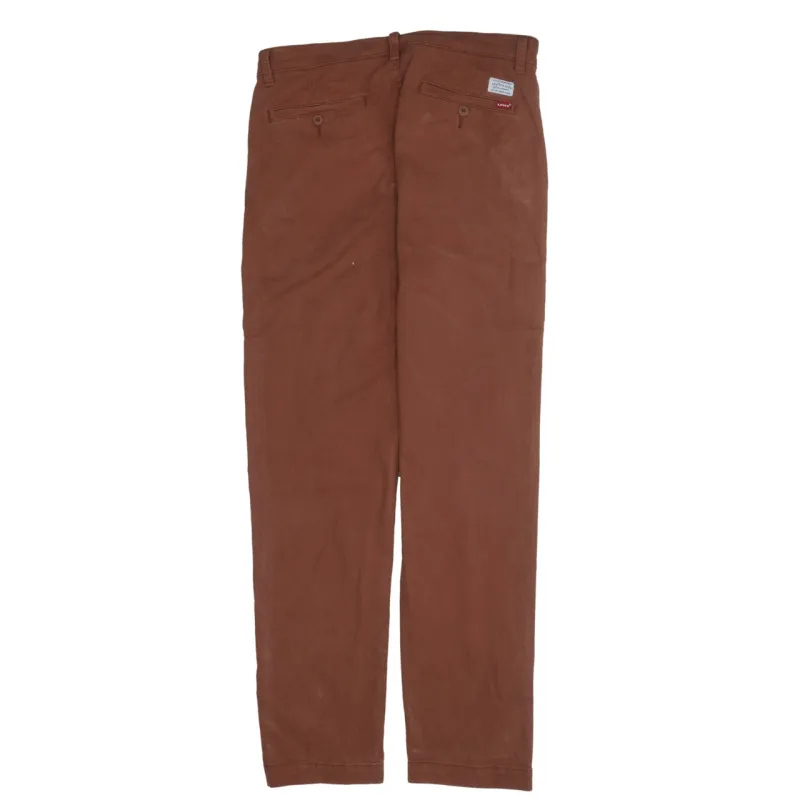 Levi Strauss &Co 90's Drawstring Pockets Casual Trousers / Pants 32 Orange made by Levi's