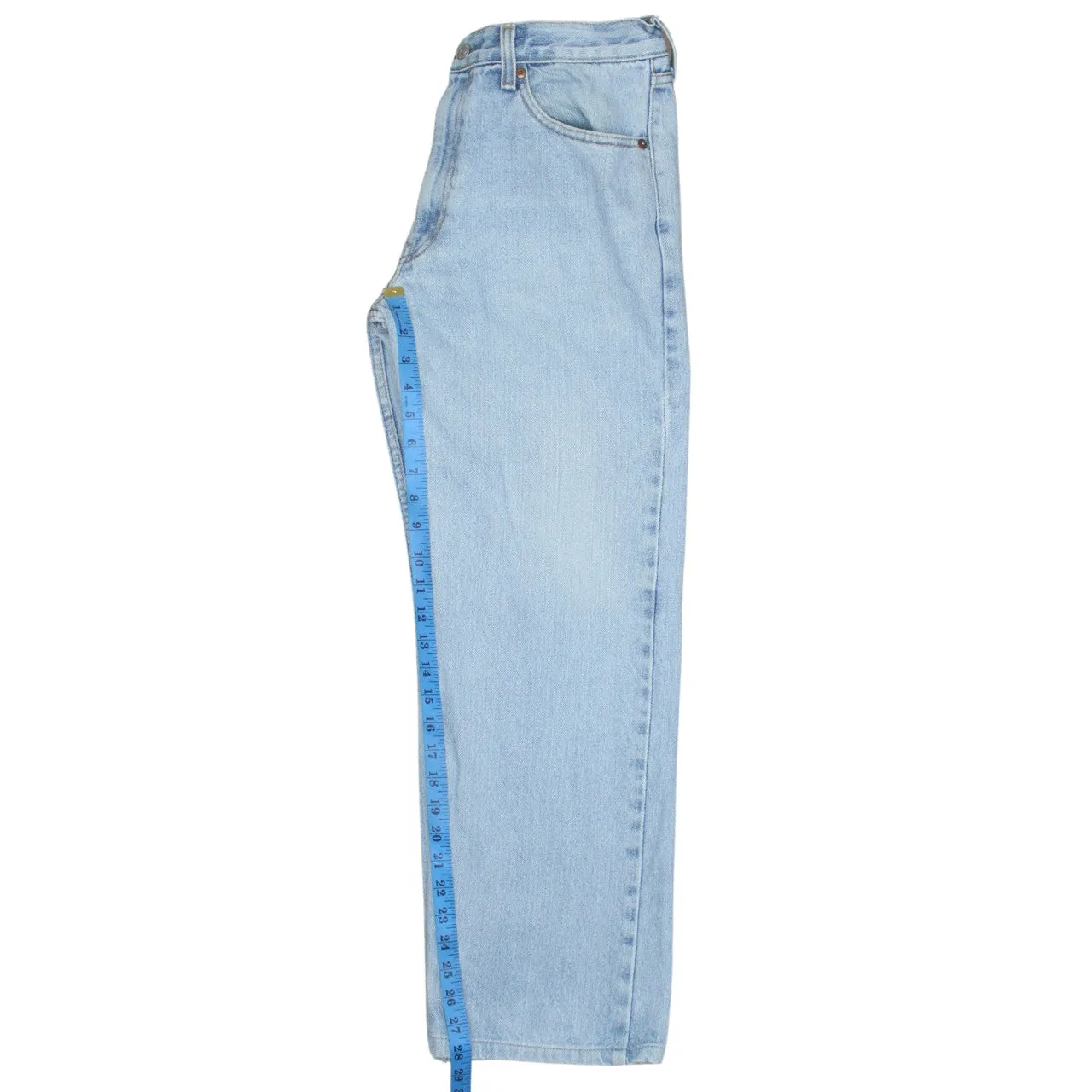 Levi Strauss &Co 90's 581 Straight Leg Baggy Jeans / Pants 32 Blue sold by Vintage Club product image thumbnail 5