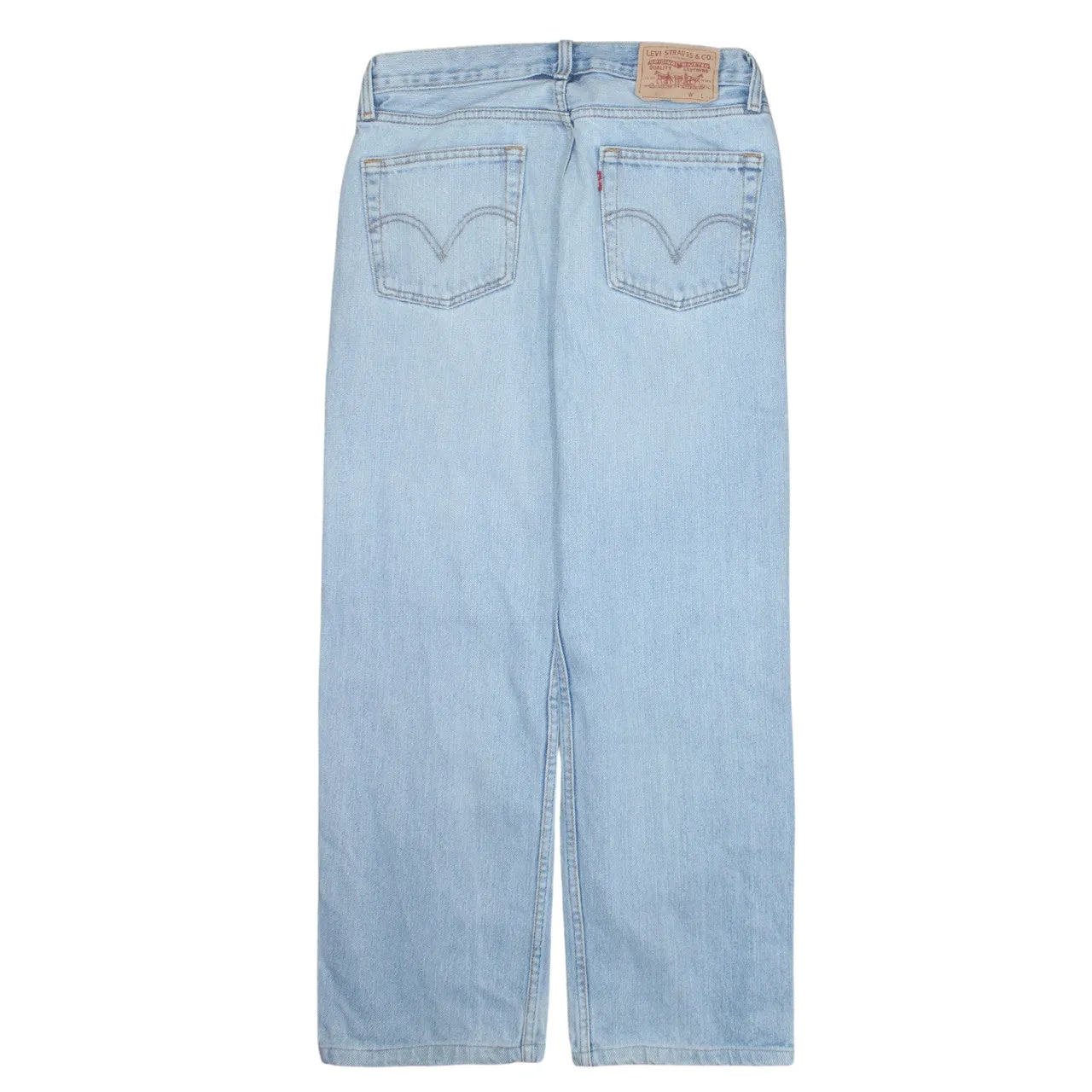 Levi Strauss &Co 90's 581 Straight Leg Baggy Jeans / Pants 32 Blue sold by Vintage Club