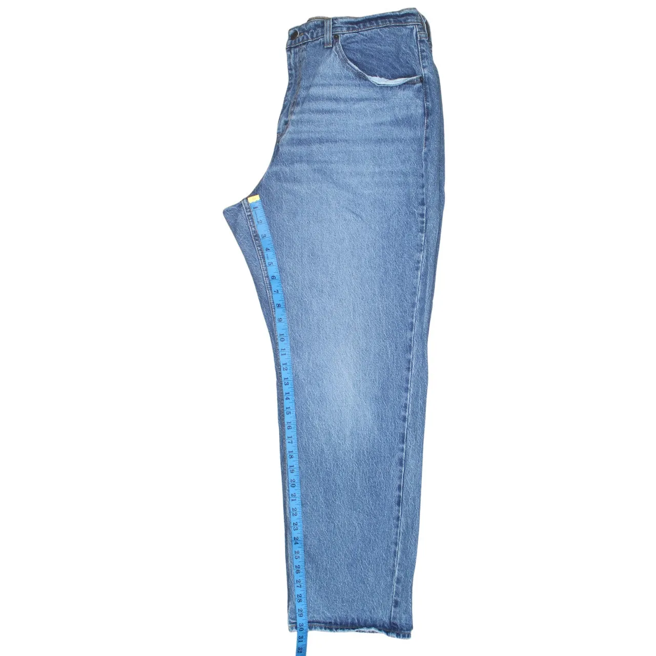 Levi Strauss &Co 90's Lightwash Straight Leg Baggy Jeans / Pants 32 Blue sold by Vintage Club product image thumbnail 5