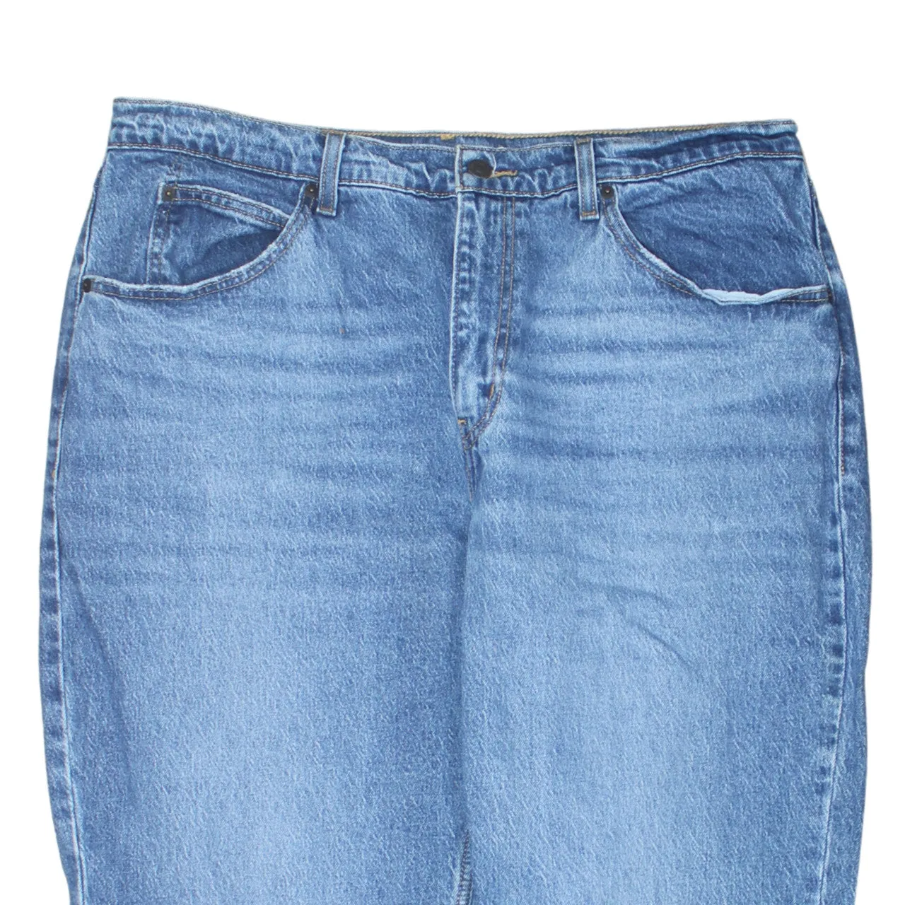 Levi Strauss &Co 90's Lightwash Straight Leg Baggy Jeans / Pants 32 Blue sold by Vintage Club product image thumbnail 3