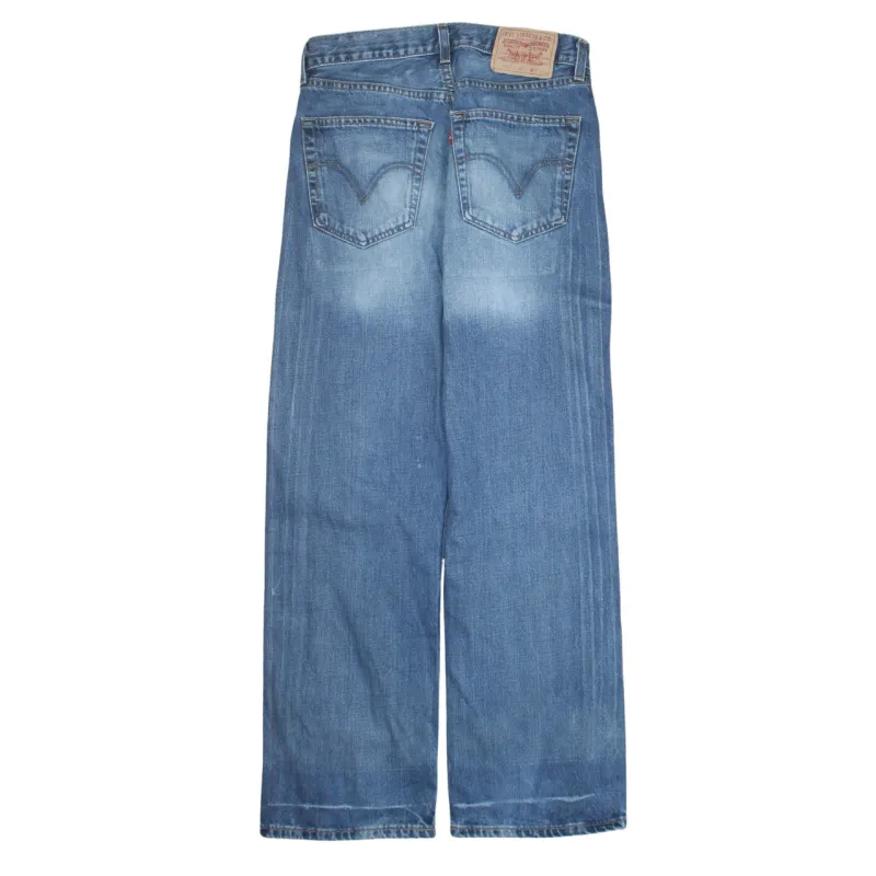 Levi Strauss &Co 90's 508 Straight Leg Baggy Jeans / Pants 30 Blue sold by Vintage Club