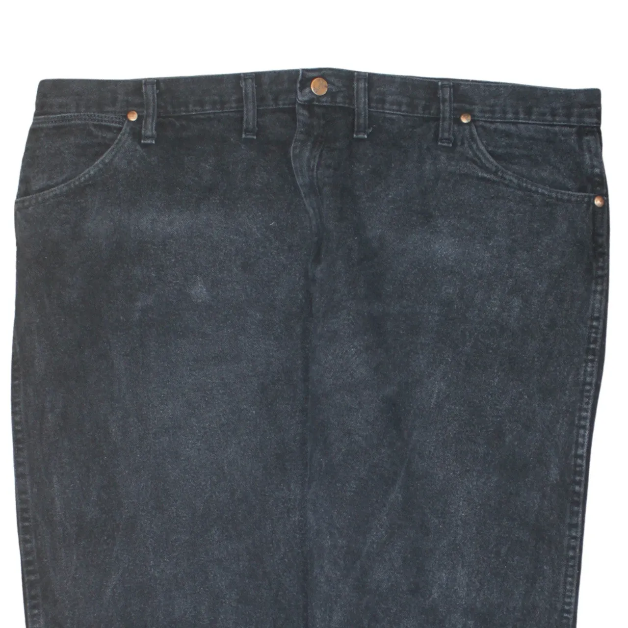 Wrangler 90's Lightwash Straight Leg Baggy Jeans / Pants 44 Black sold by Vintage Club product image thumbnail 3