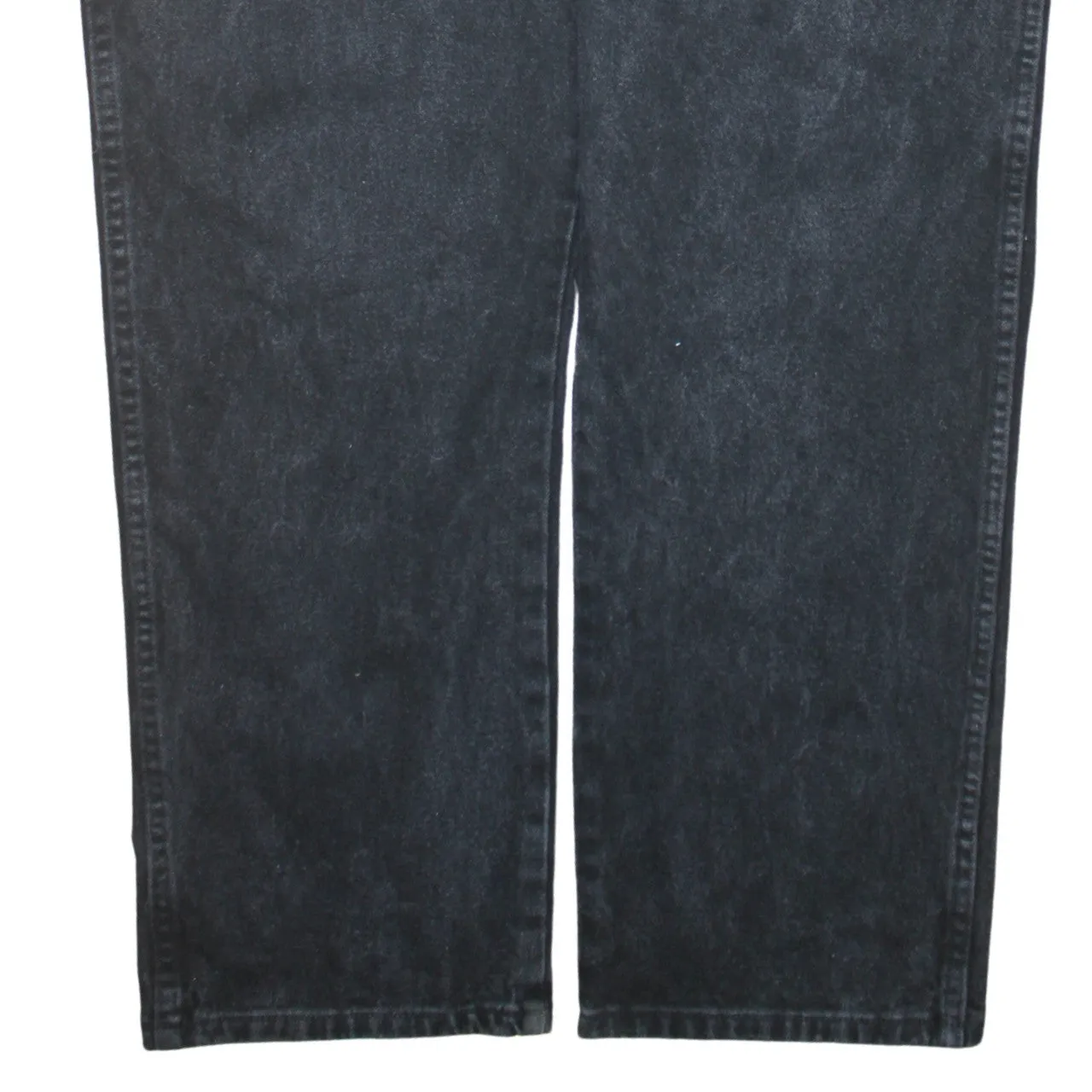 Wrangler 90's Lightwash Straight Leg Baggy Jeans / Pants 44 Black sold by Vintage Club product image thumbnail 4