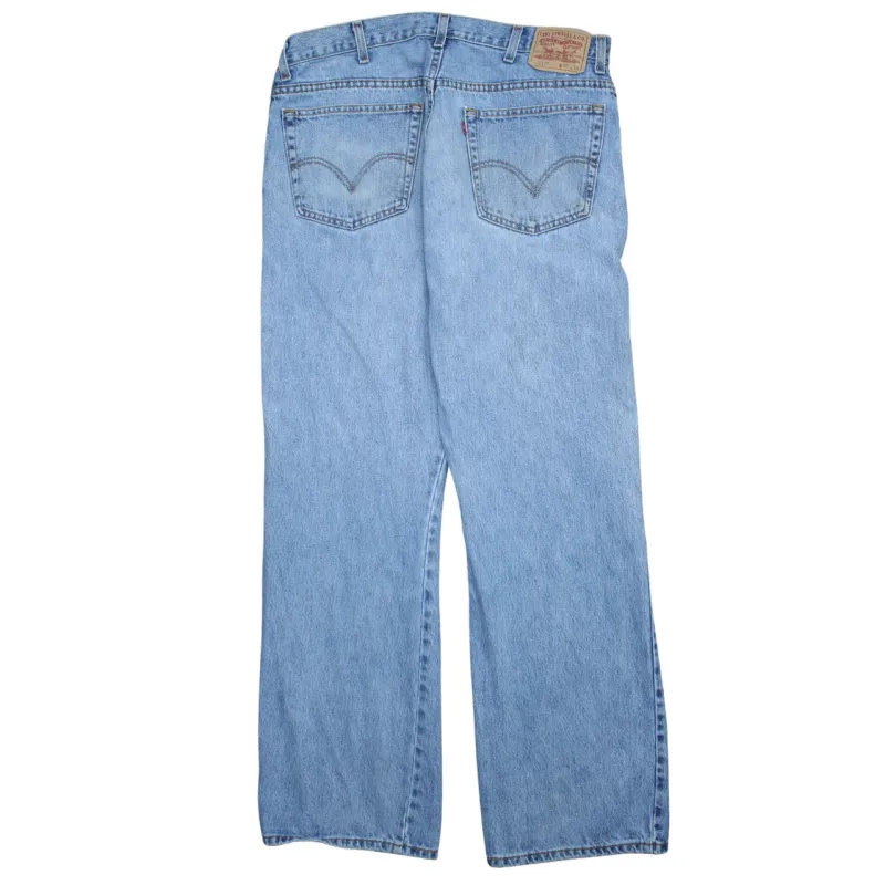 Levi Strauss &Co 90's 517 Straight Leg Baggy Jeans / Pants 40 Blue sold by Vintage Club